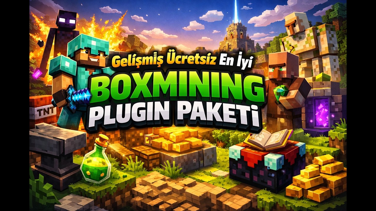 Gelişmiş Ücretsiz En İyi Boxmining Plugin Paketi!!! (Phantom Kılıçlı)