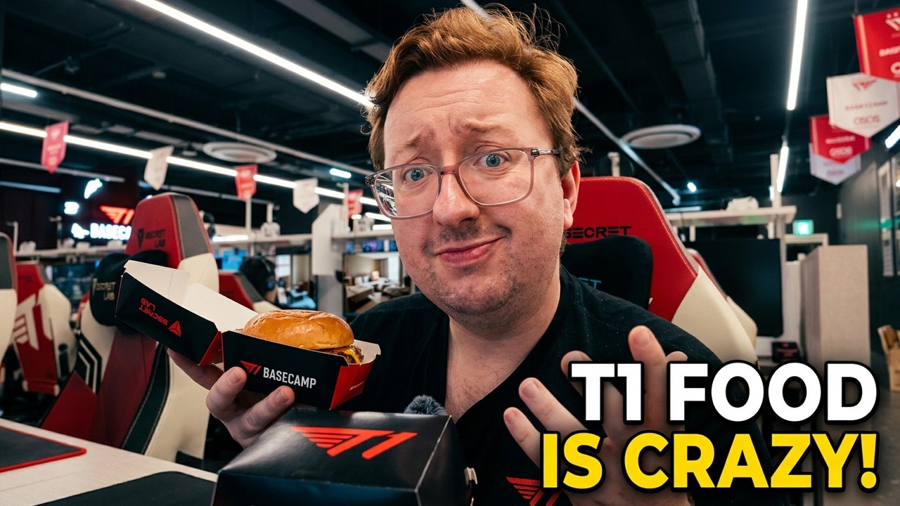 Я заказал еду в НАСТОЯЩЕЙ игровой штаб-квартире T1 в Корее 🍔🎮 (Вы не поверите, что произошло)