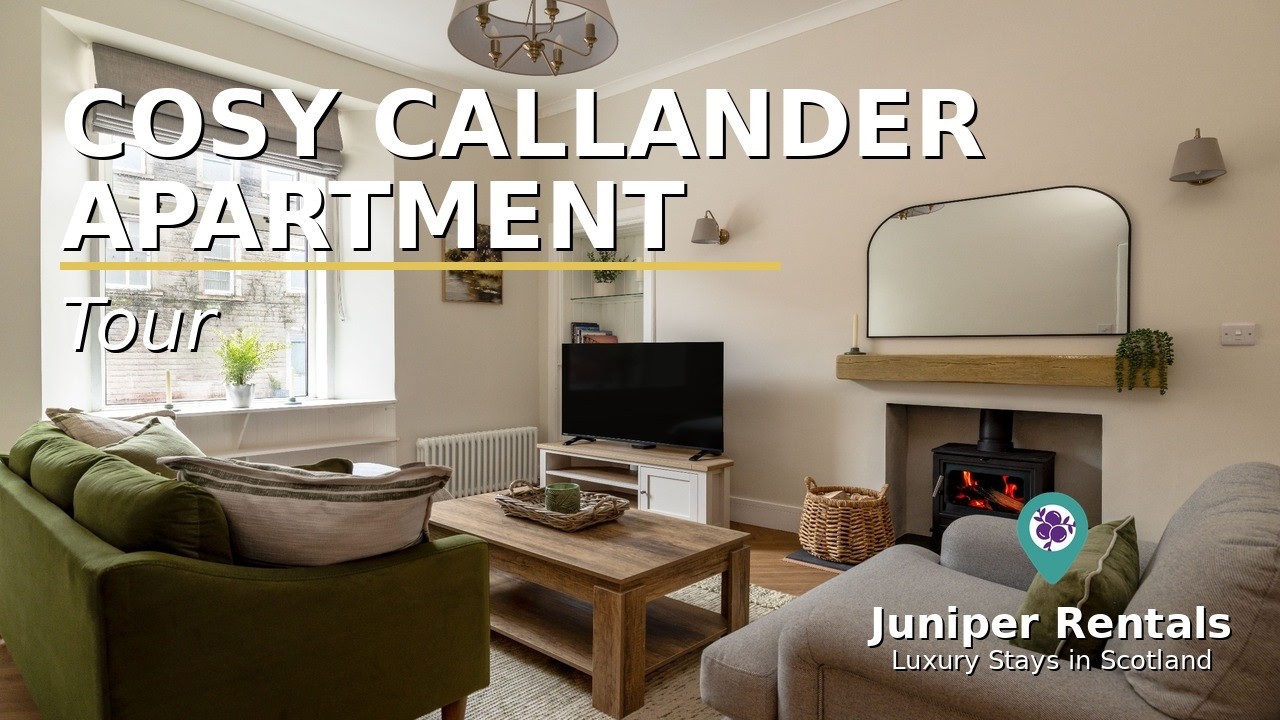 Cosy Callander Apartment Tour | Wood Burner, Free Parking & Trossachs Gateway