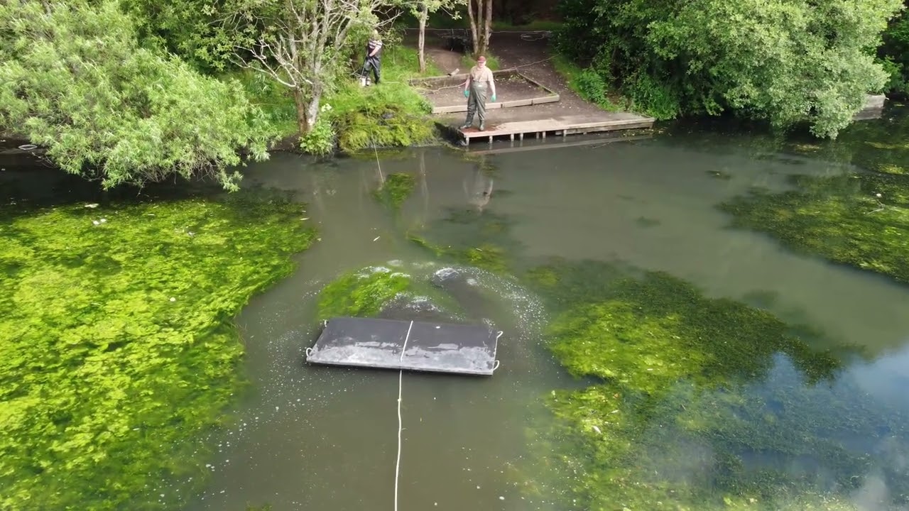 Eliburn Reservoir - Weed Control - Neptune Rake