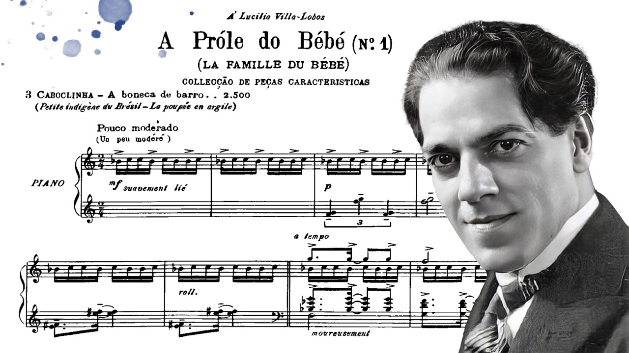 Arthur Moreira Lima | Villa-Lobos - Caboclinha (No.3 de A prole do bebê No.1) (1984)