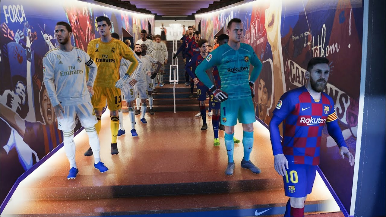 PES 2020 | Barcelona VS Real Madrid | GAMEPLAY Level Legend | PS4 |