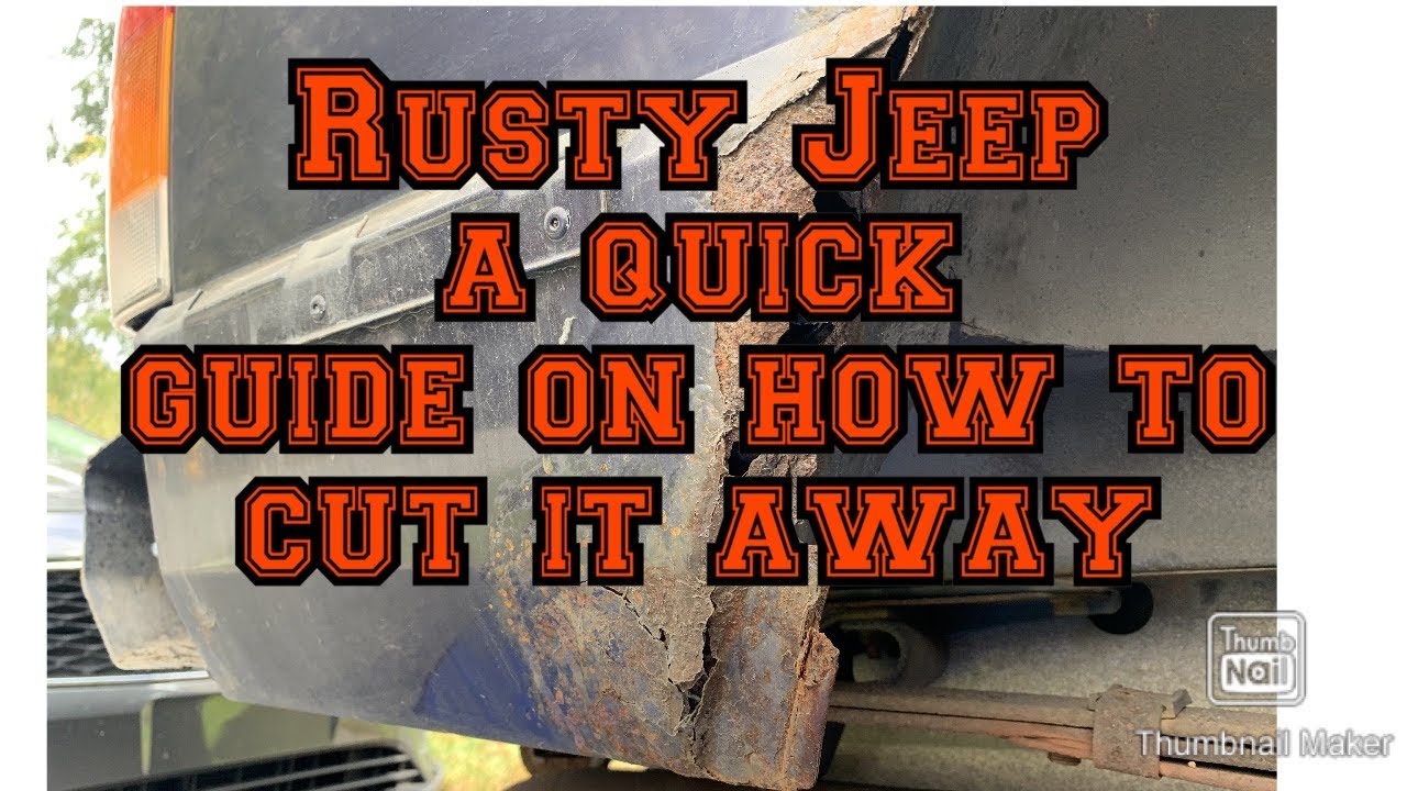 Rust and your Jeep - how to remove rust from your Jeep