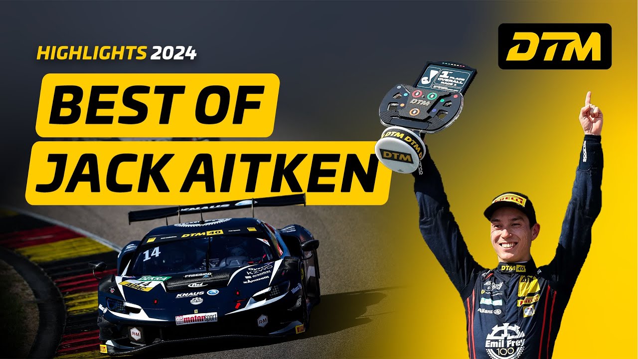 The BEST of Jack Aitken &ndash; DTM 2024 Highlights! | DTM 2024