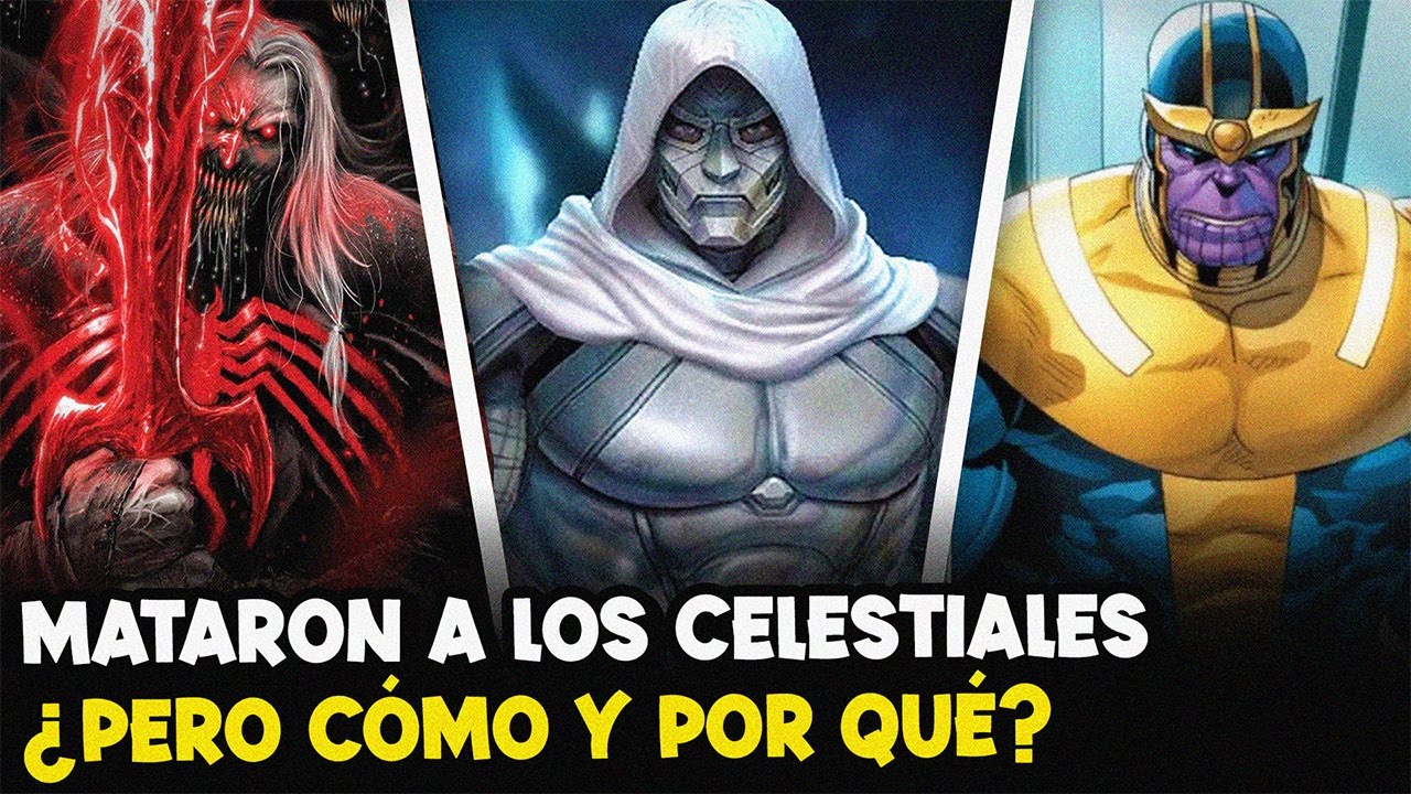 ¡Incluso los dioses pueden caer! 10 personajes de Marvel que mataron a los Celestiales
