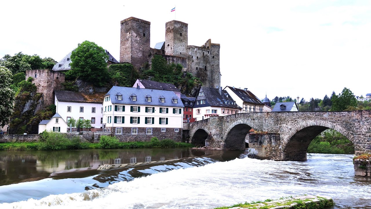 Erkundung der Mittelalterlichen Perle an der Lahn(4k, 2023)