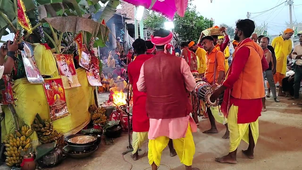 बाबा भुईयां को पुंजा रामाशंकर भगत जी 🌺🔱🌺📱9852831796