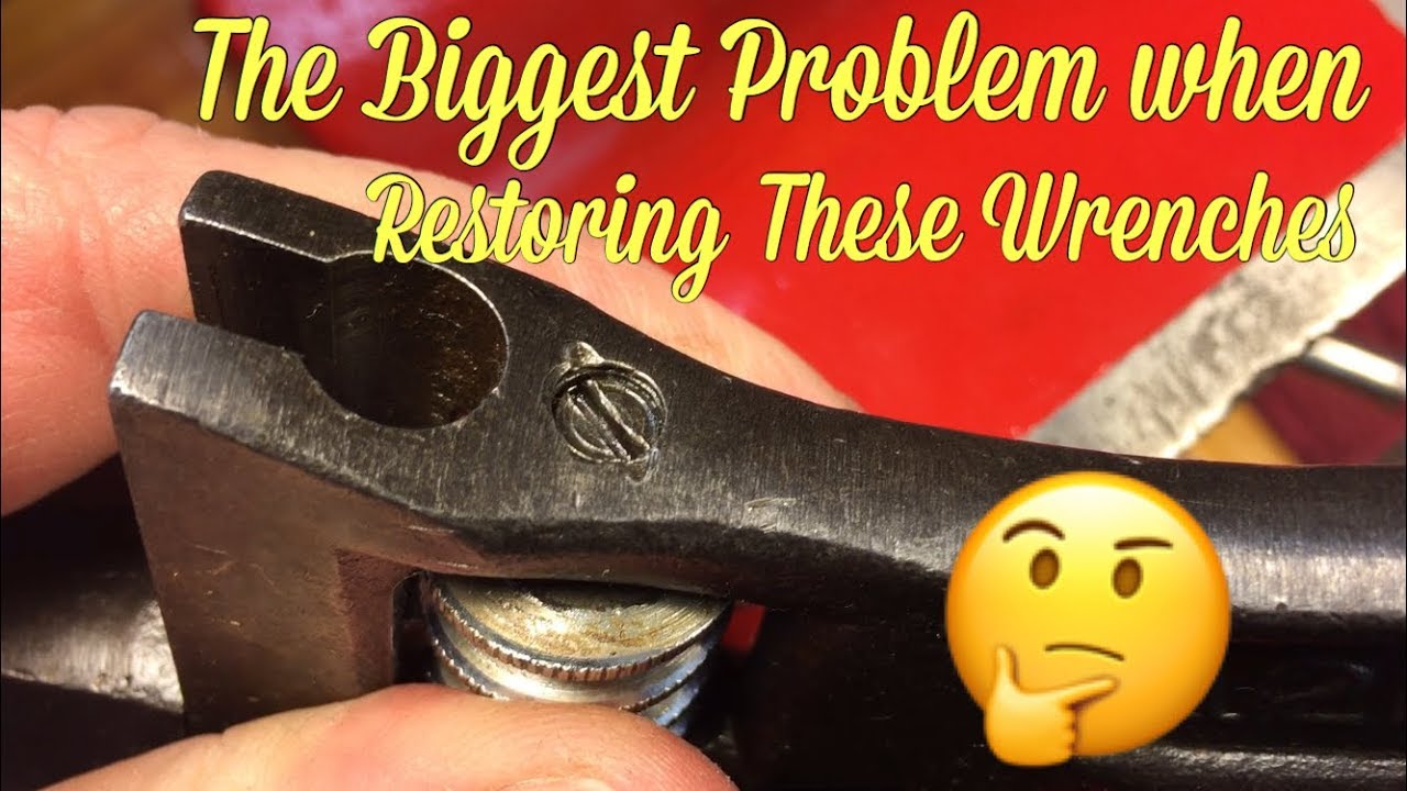 Adjustable Wrench Thumbwheel Axel Removal