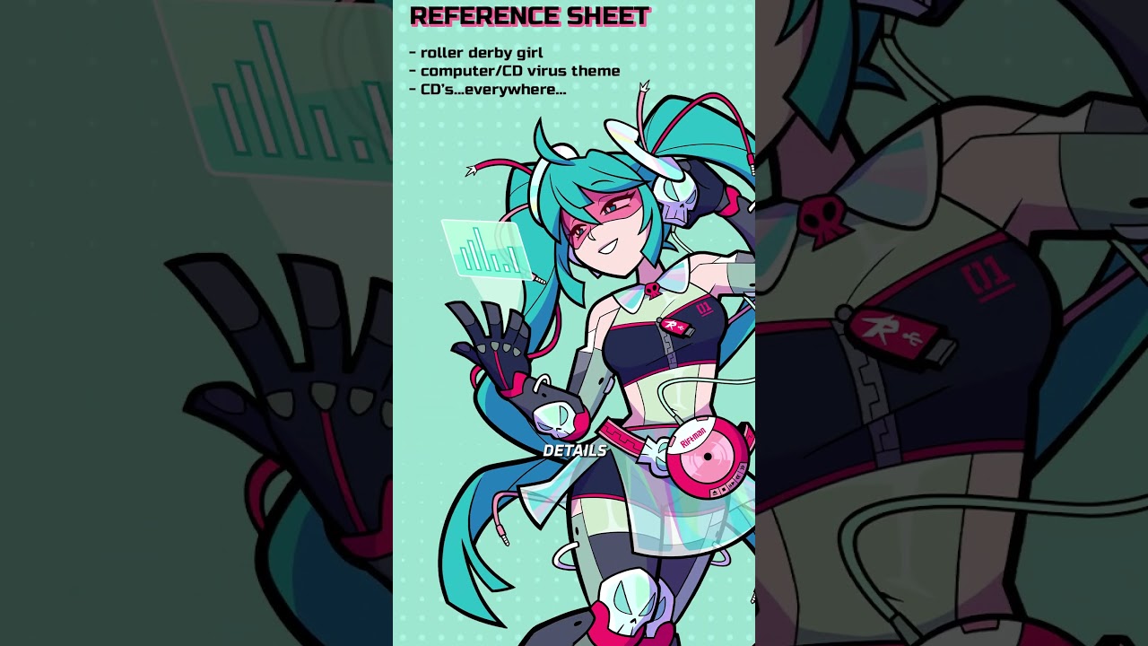 Эксклюзивный наряд Хацунэ Мику в Rift of the NecroDancer! #miku #hatsunemiku #арт #геймарт