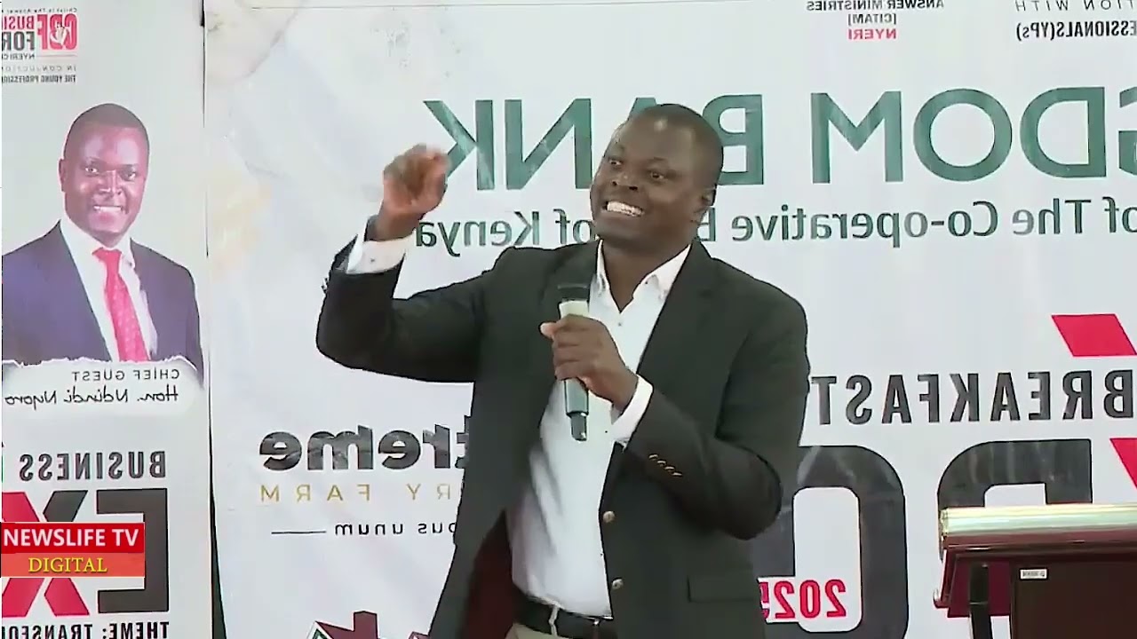INVESTORS THIS IS A MUST WATCH ! MP NDINDI NYORO’S SPEECH ABOUT FLATS AND APPARTMENTS FOR INVESTMENT