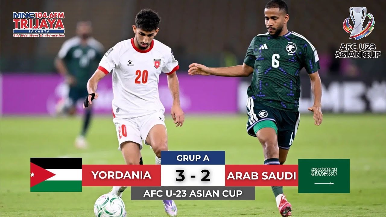 HIGHLIGHTS Yordania (3) Vs (2) Arab Saudi | AFC U-23 Asian Cup 2026