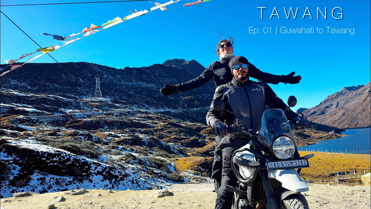 Tawang Bike Ride | Ep 1 : Guwahati to Tawang : Through Sela Tunnel | Epic Arunachal Ride