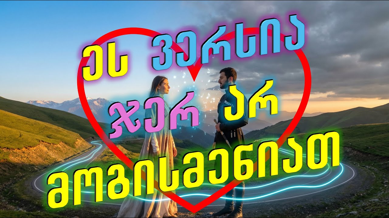 გზა სიარულმა დალია - Gza Siarulma Dalia (Official EDM Love Mix 2026 | Georgian Uplifting Trance)