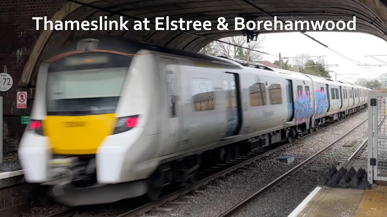 Thameslink Trains at Elstree & Borehamwood Station