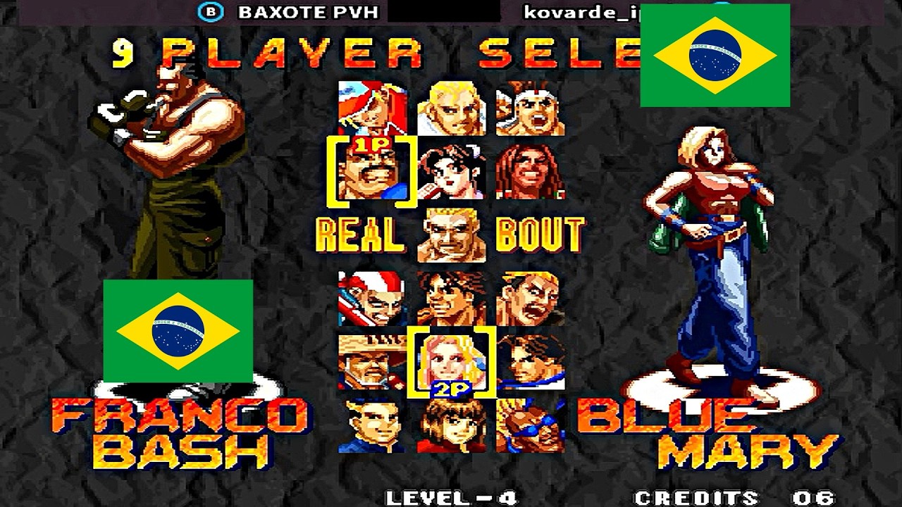 Real Bout Fatal Fury - BAXOTE PVH vs kovarde_ipaba FT10