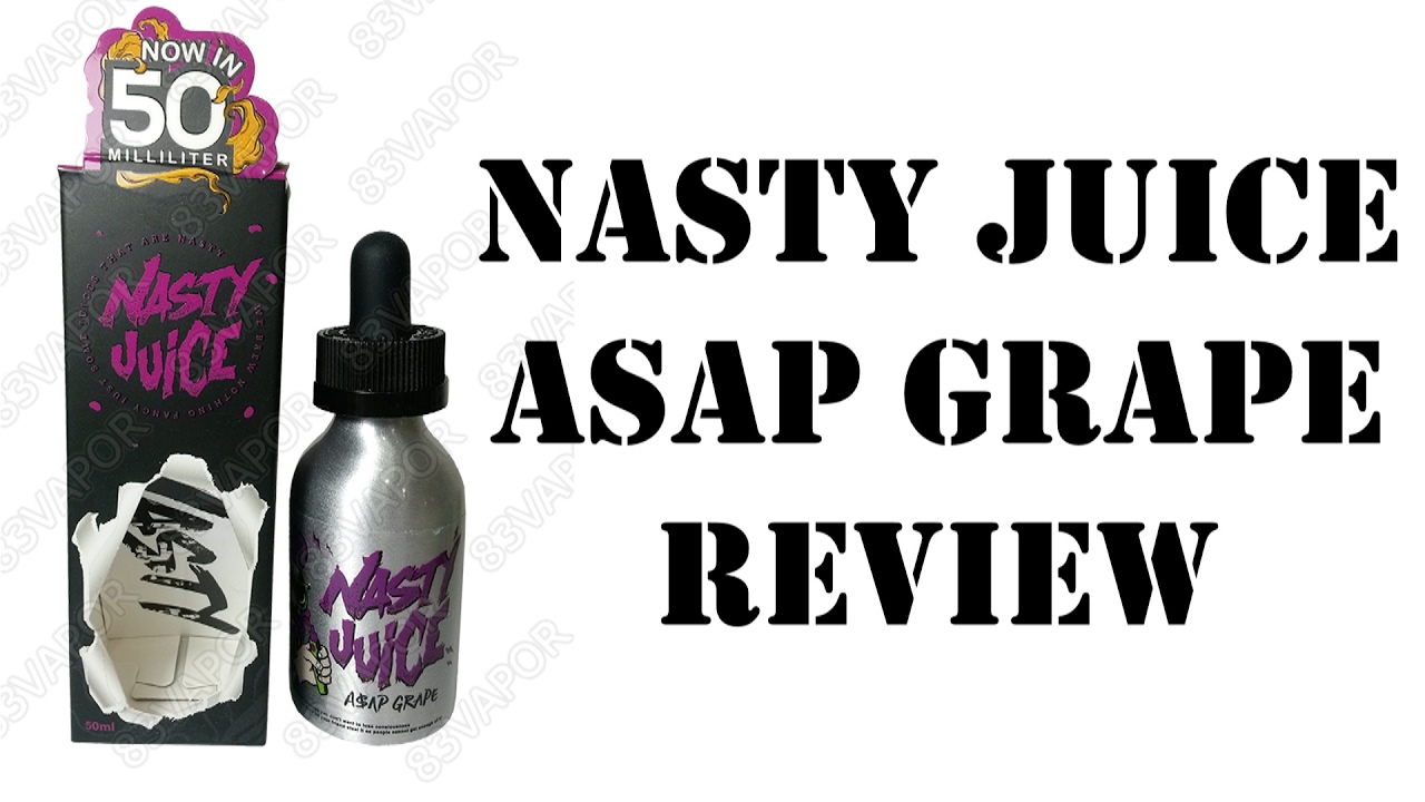 Nasty Juice Asap Grape Review
