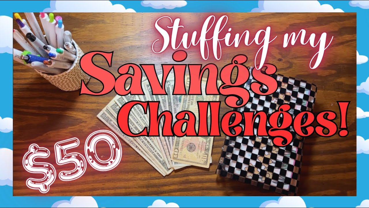 Let's stuff some SAVINGS CHALLENGES!!!