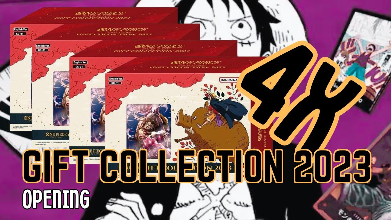 Gift Collection 2023 Opening - Diese Boxen sind gnadenlos One Piece Card Game Opening