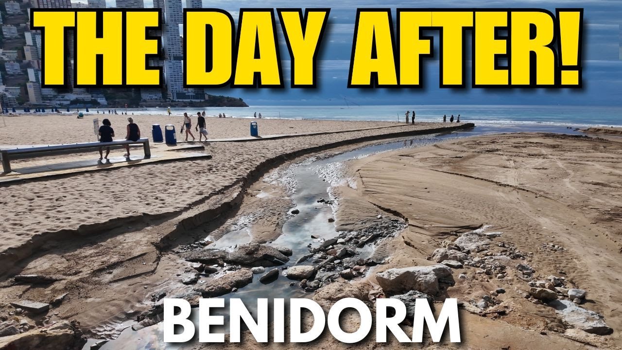 Benidorm &ndash; The Day After the STORM! 😱 Shocking DAMAGE Left Behind!