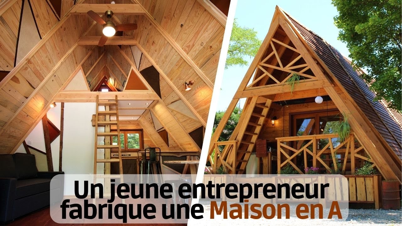 Maison en A - H&eacute;bergement insolite en Dr&ocirc;me