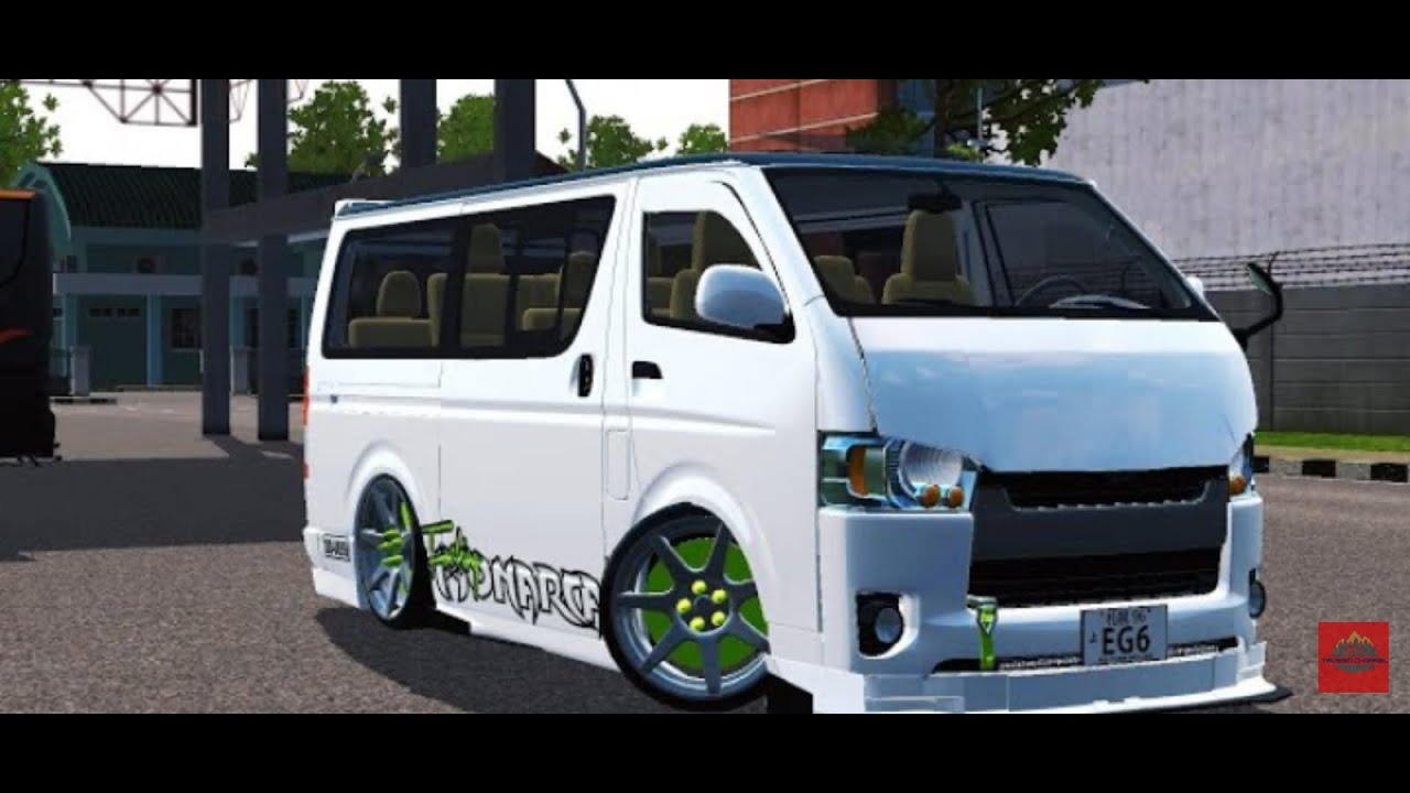 Hiace H200 Model Mod For Bussid | Bus Simulator Indonesia