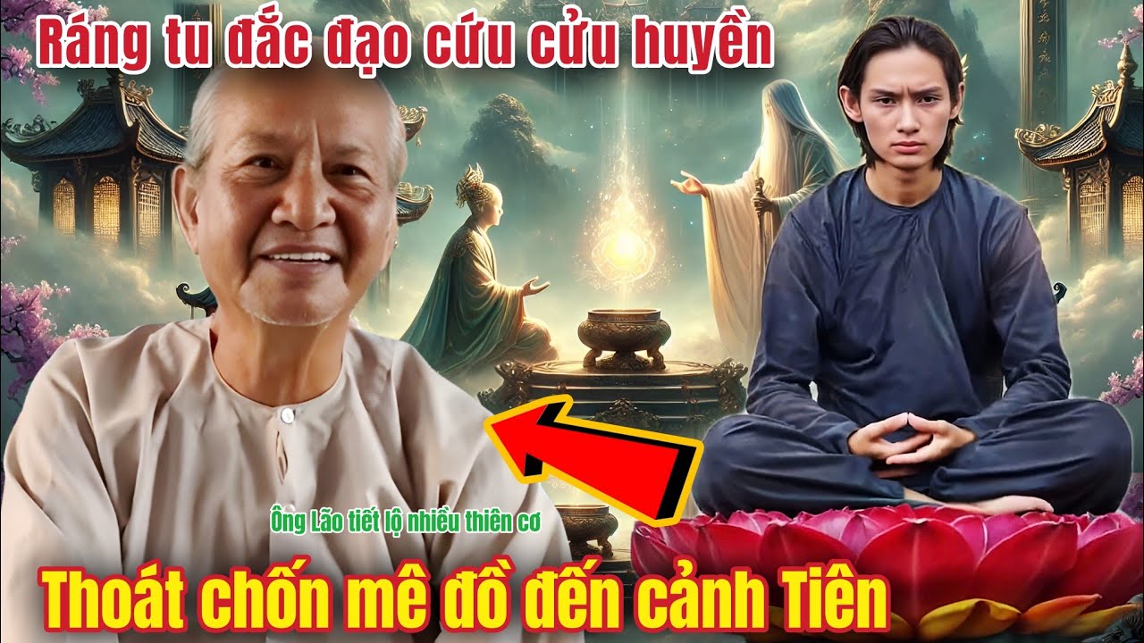 Ông Lão Tiết Lộ nhiều Thiên Cơ Ráng tu đắc đạo cứu cửu huyền thoát chốn mê đồ đến cảnh Tiên
