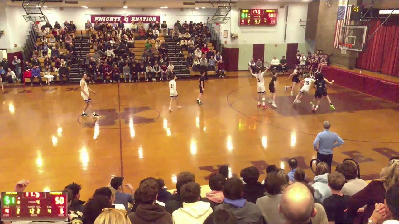 Xavier High School vs Fordham Prep High School Boys' Varsity Basketball