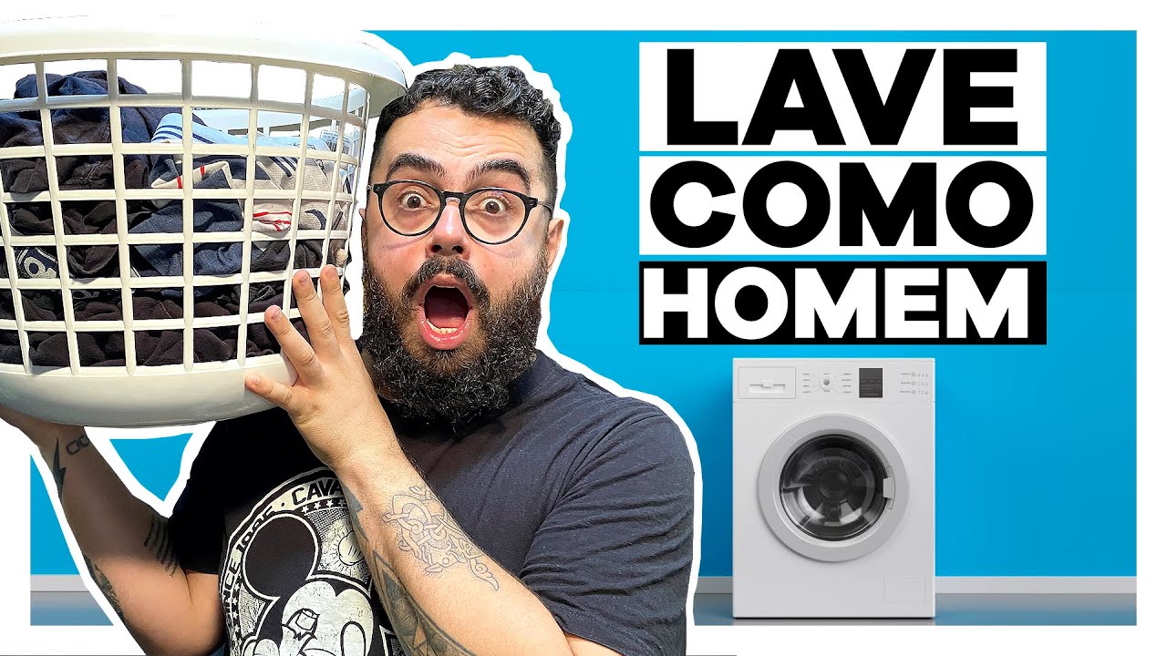 como LAVAR ROUPAS na m&aacute;quina CORRETAMENTE | MORAR SOZINHO 007
