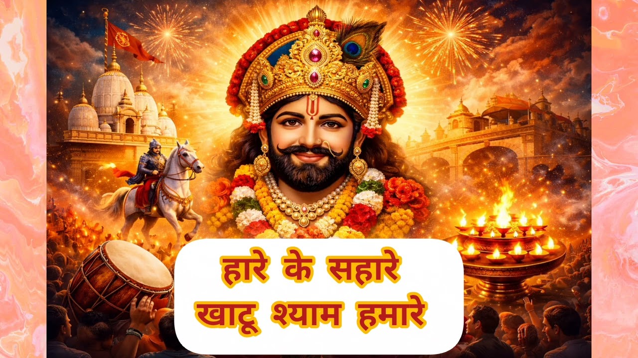 हारे का सहारा श्याम ❤️ | खाटू श्याम जी का भजन | Powerful Jagran Bhajan khatu shyam ji 