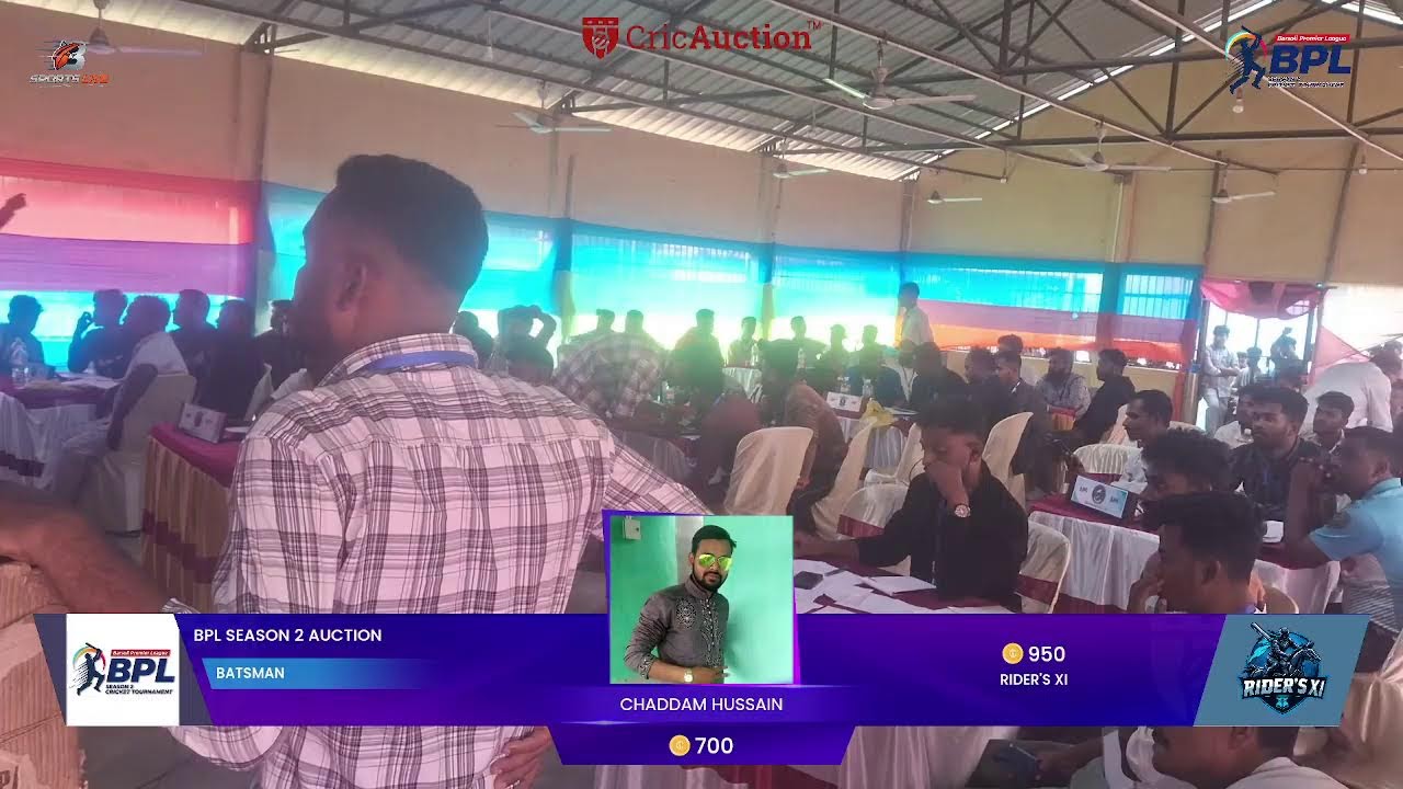 BPL Season - 2 Auction Live