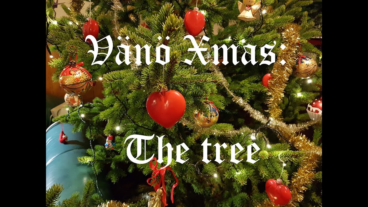 V&auml;n&ouml; Xmas: The tree