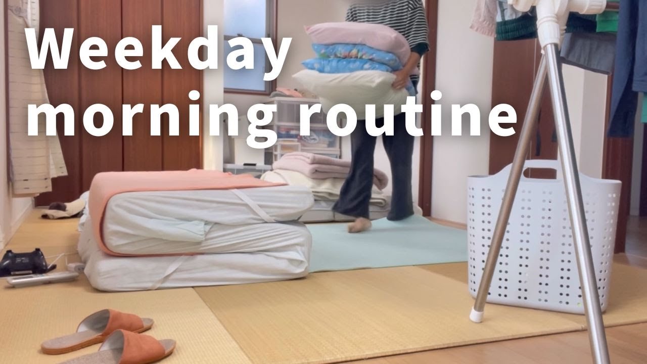 Life in Japan🇯🇵｜Japanese housewives have busy weekday morning routines.