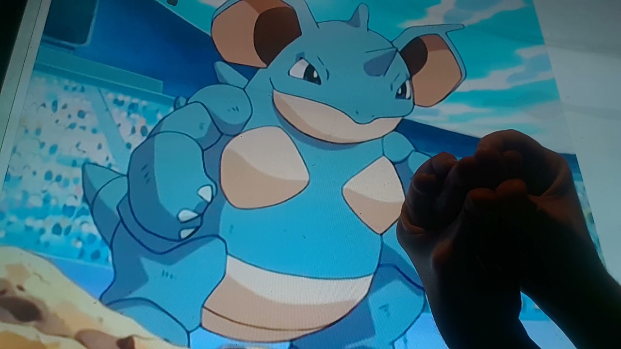 Horacio the handsnake - Gary Oak's Nidoqueen
