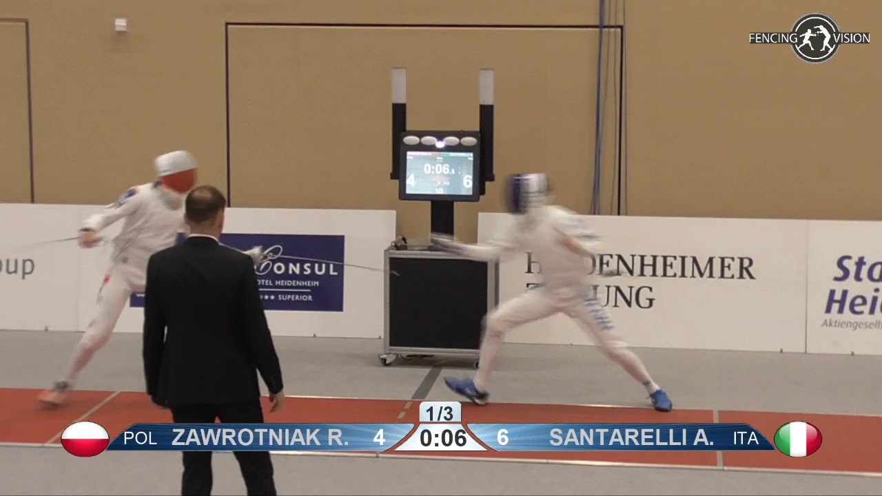 2020 108 T32 16 M E Individual Heidenheim GER WC RED ZAWROTNIAK Radoslaw POL  vs SANTARELLI Andrea
