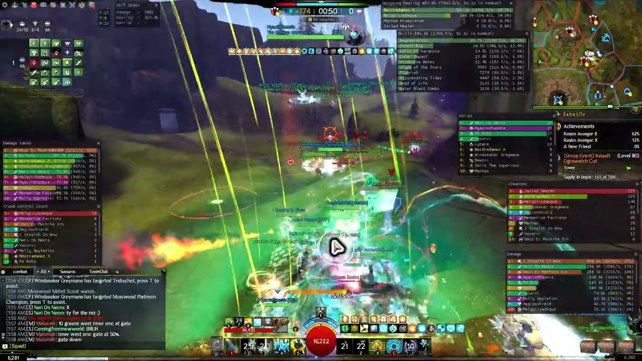 Guild Wars 2 WvsW - Following Prosecute, found old guildies