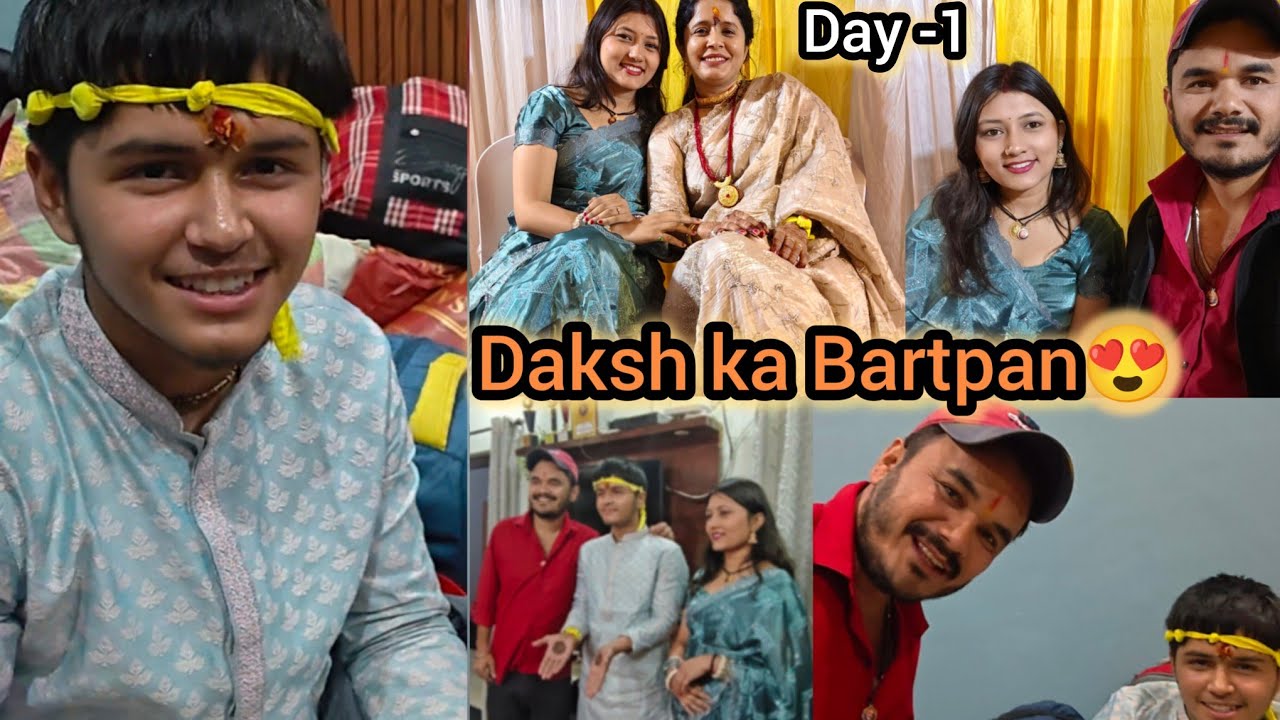 Daksh ka Bartpan 😍|| Pheli Baar mile aaj Pappu Da ki Mummy sai ❤️ || NikitaVikram Vlogs 