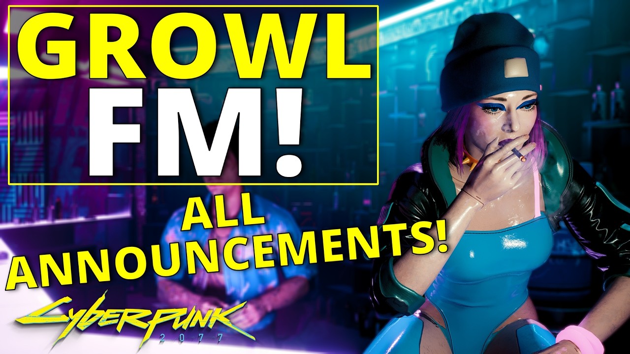 Growl FM &mdash; Все объявления от Эша в Cyberpunk 2077