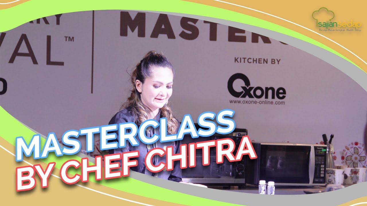 Masterclass With Chef Chitra, Dekorasi Makanan dengan Cokelat Leleh yang Cantik!