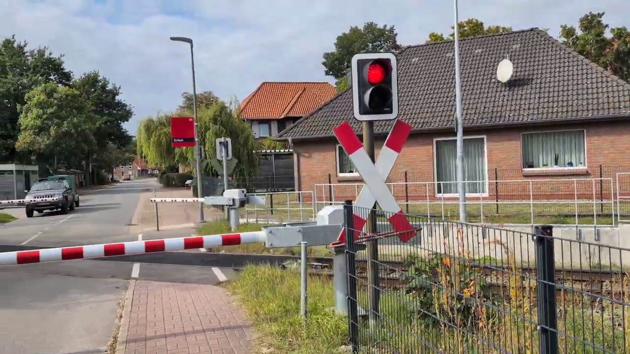 Bahnübergang Bahnhof Echem, Bahnhofstr. | Level Crossing Germany 