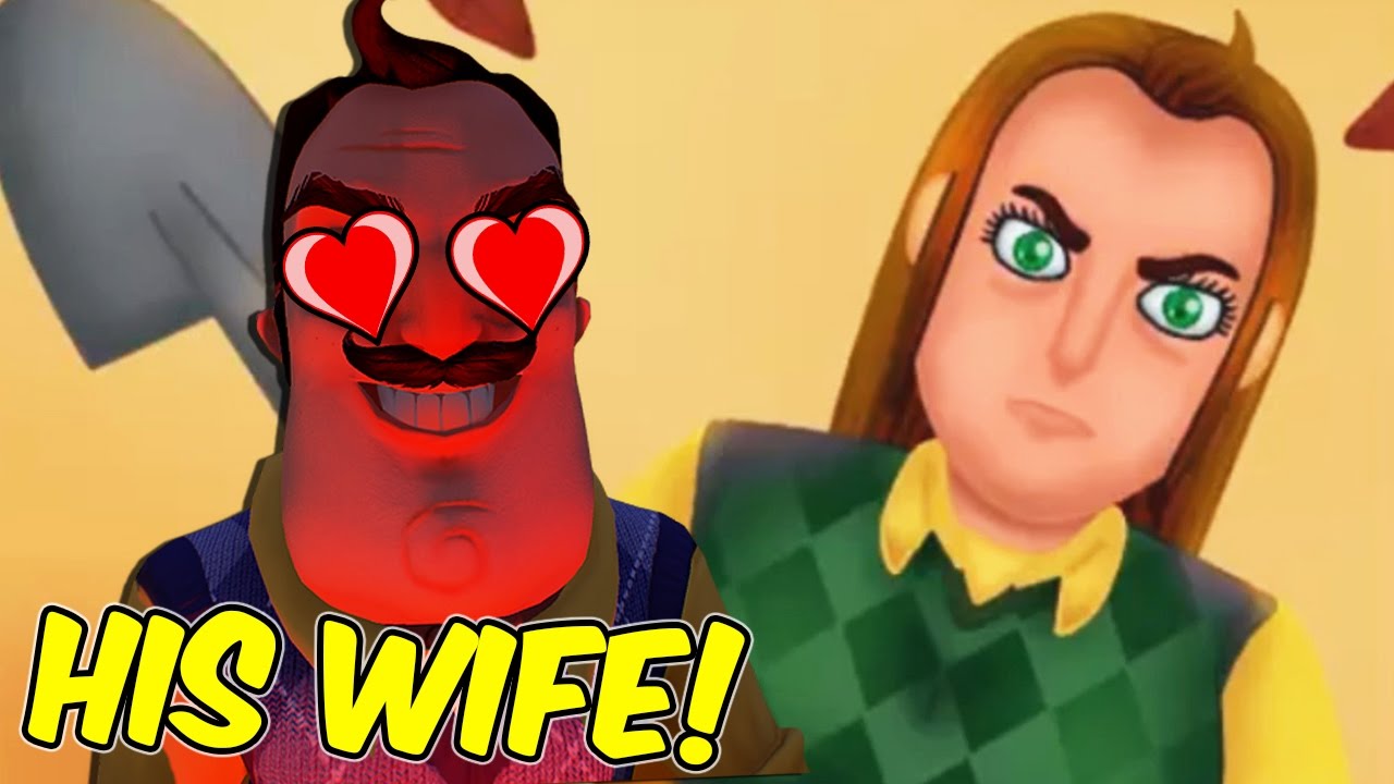 THE NEIGHBOR FALLS IN LOVE! | Horrible Hello Neighbor Rip Off Games
