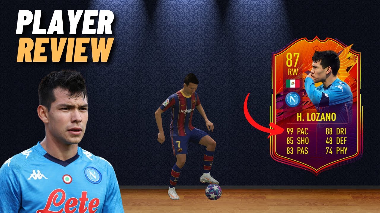 THIS CARD IS EXTINCT! LOZANO 87 HEADLINER PLAYER REVIEW FIFA 21 ULTIMATE TEAM
