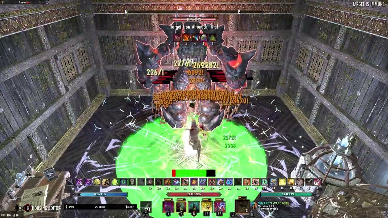 ESO- Deadlands- 842k dps Stamina Templar