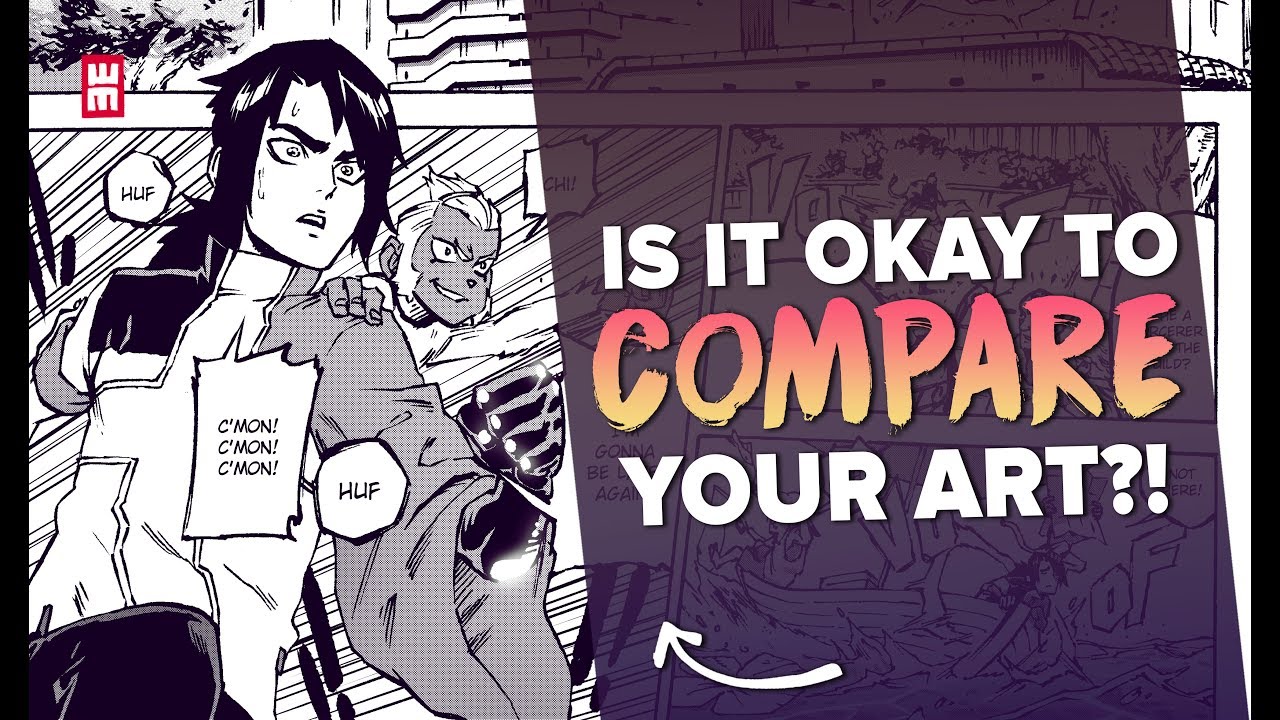 Is Comparing YOUR Art to Others Artists Healthy? ART ADVICE