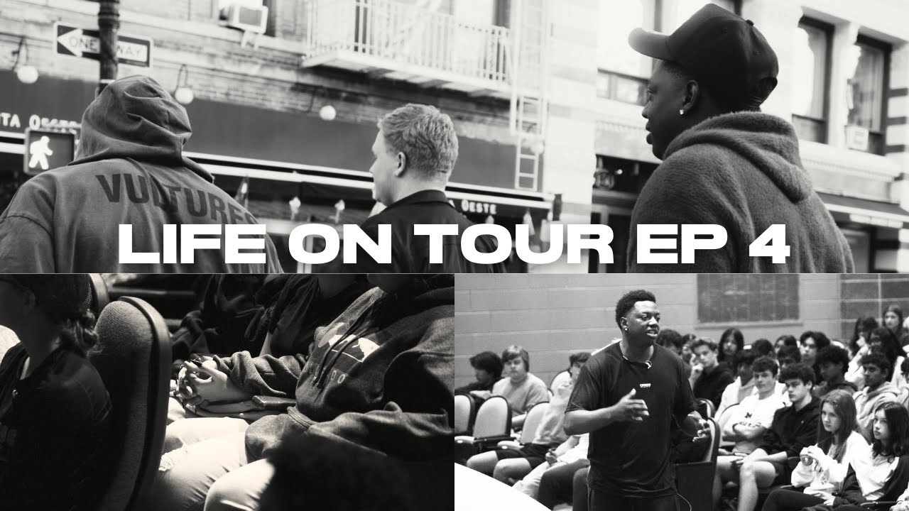 Kaleb Joseph - LIFE ON TOUR EP.4 -Full Day In NYC & Steven Institute of Tech