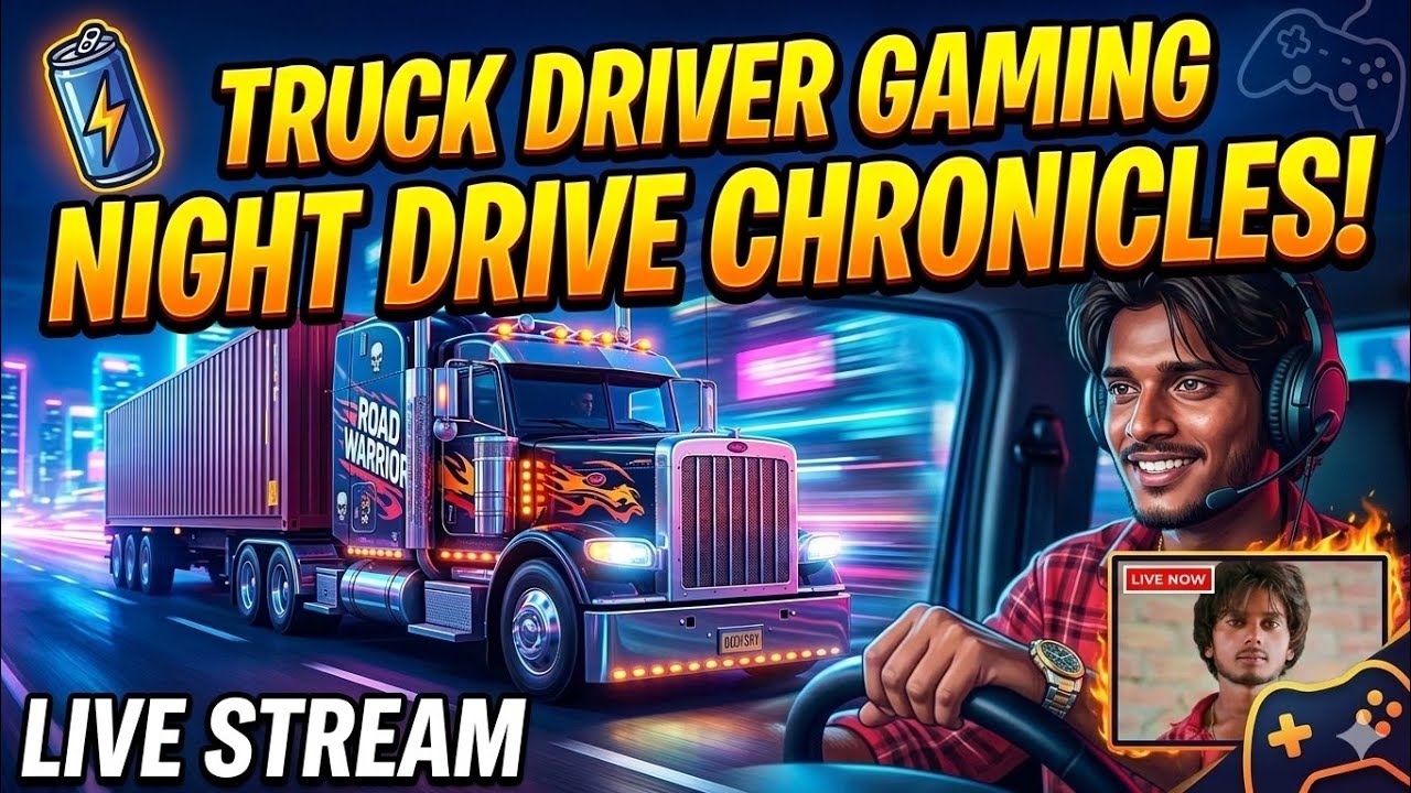 Driving INDIAN TRUCK on Oil Wark Roads!😱 Logitech 