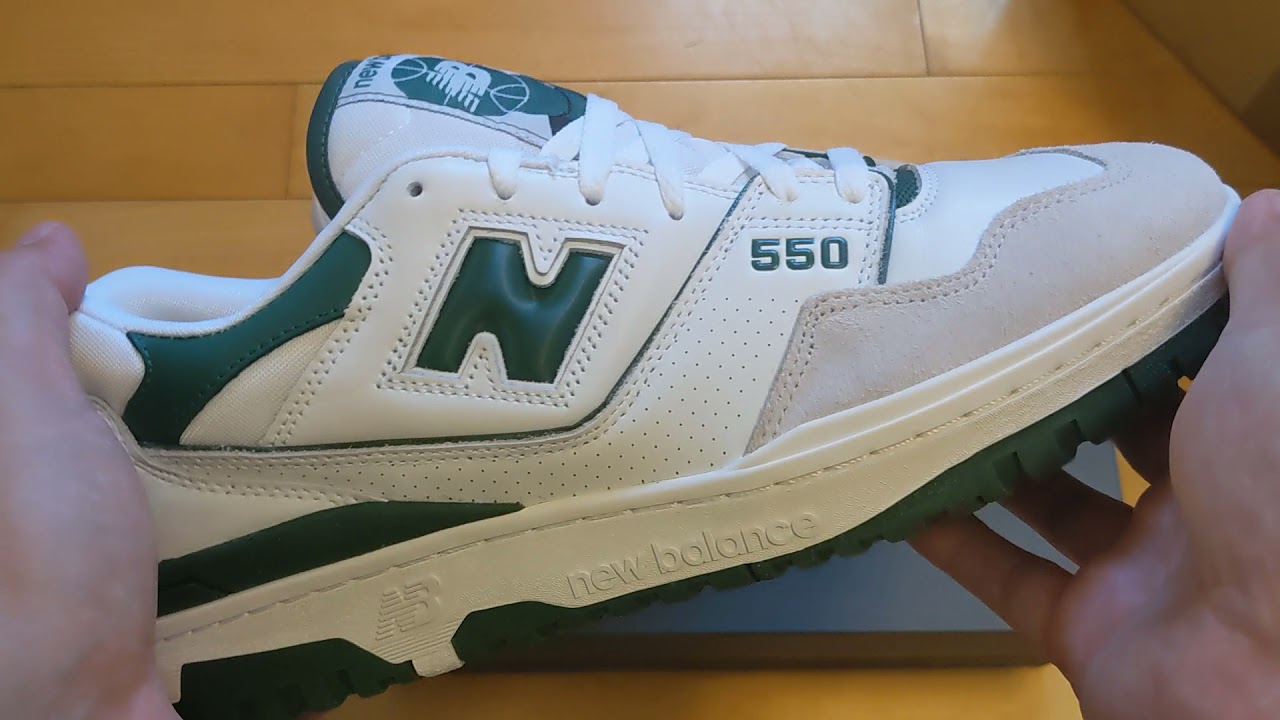 UNBOXING New Balance 550 Green - Are these just as good as the Aime Leon Dore x NB 550s? #Lowheat