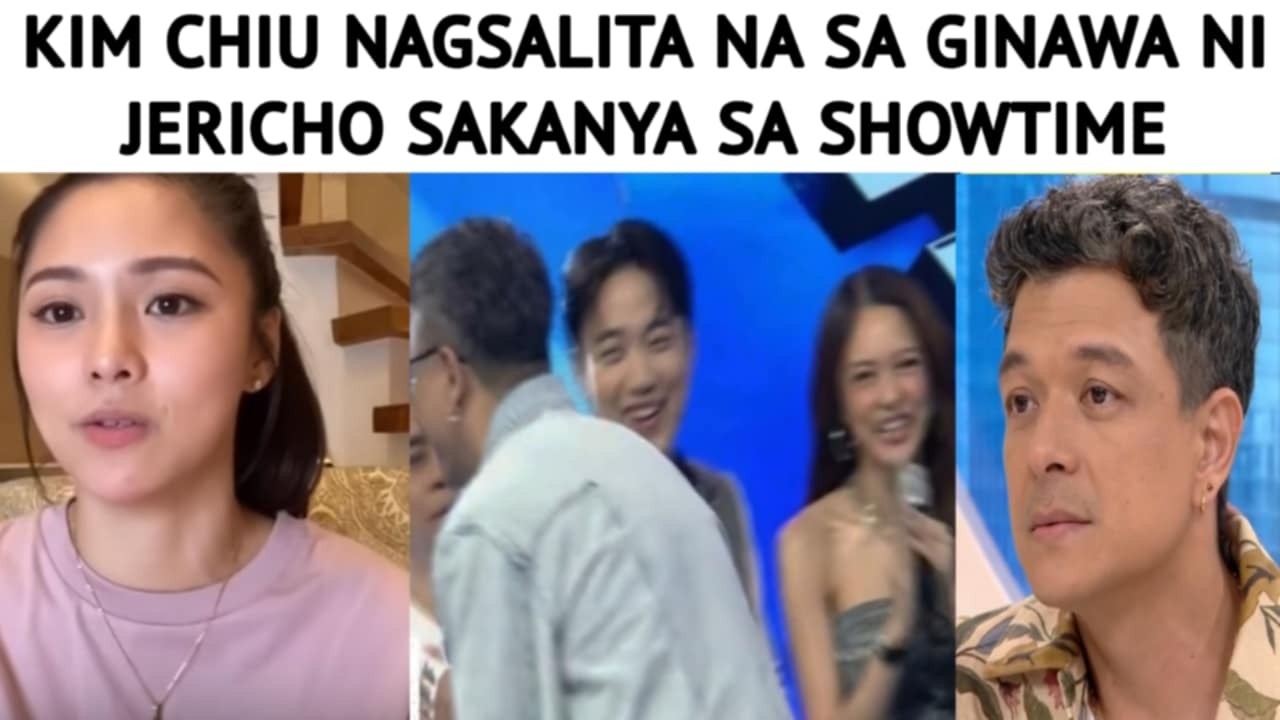KIM CHIU NAGSALITA NA SA GINAWA NI JERICHO SA KANYA SA IT'S SHOWTIME