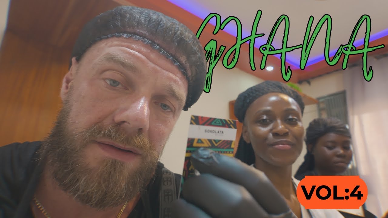 Ghana Vlog Day 4 | Making Chocolate in Accra 🇬🇭🍫 | Korean Food & Local Market Chaos
