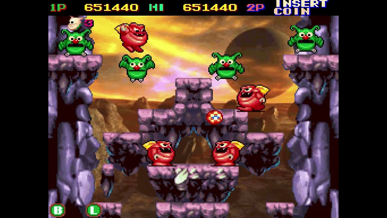 Snow Brothers 3: Magical Adventure - Arcade Longplay