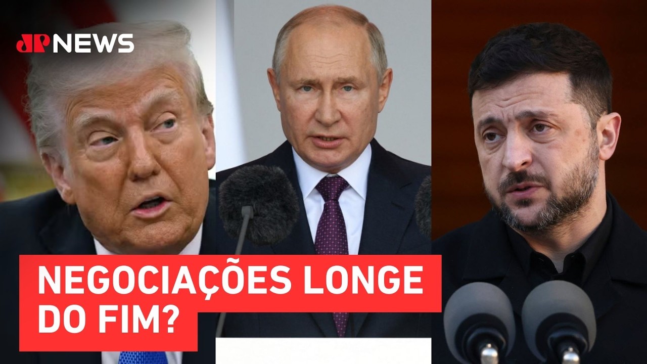 Guerra na Ucrânia: Reunião entre EUA, Rússia e Kiev termina sem acordo por cessar-fogo | TEMPO REAL